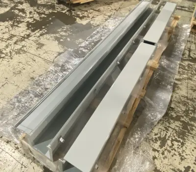 New | in-Stock Hoffman nVent Lay-In Wireway Sections PAINTED WHITE, LOT OF 3-PCS, 20 FEE Electrical Boxes Michigan US | Maverick Industrial Sales #1390584