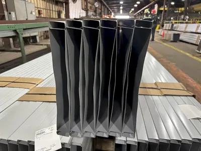 15 STAND X 3” X 50” PEARSON ROLLFORMER, TOOLED FOR 36" LOC SEAM ROOF PANELS: YOBRO #24758