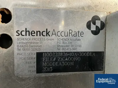 USED Schenck Schenck Weight Belt Feeder, Model DEA300M