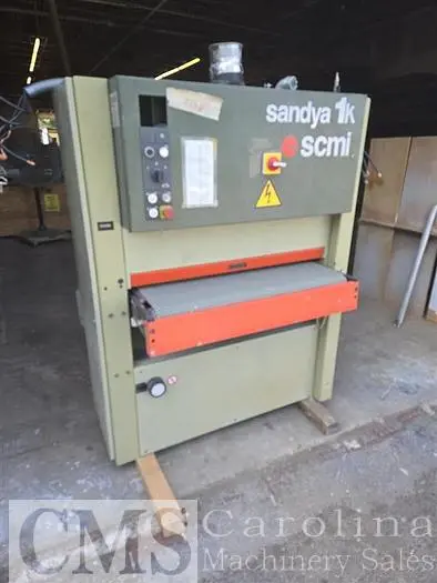Used 1998 SCMI DRUM SANDER Double Drum Sanders | CAROLINA MACHINERY SALES #421272