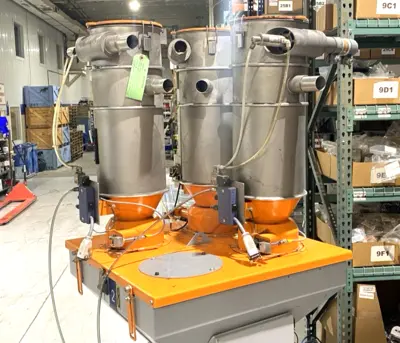 Used Motan GC100-4-PSG Hopper Blending Feeding Equipment Michigan US | Maverick Industrial Sales #1454251
