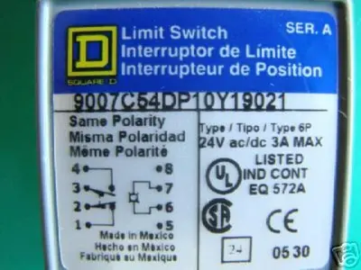 NEW SQUARE D 9007C54DP10Y19021