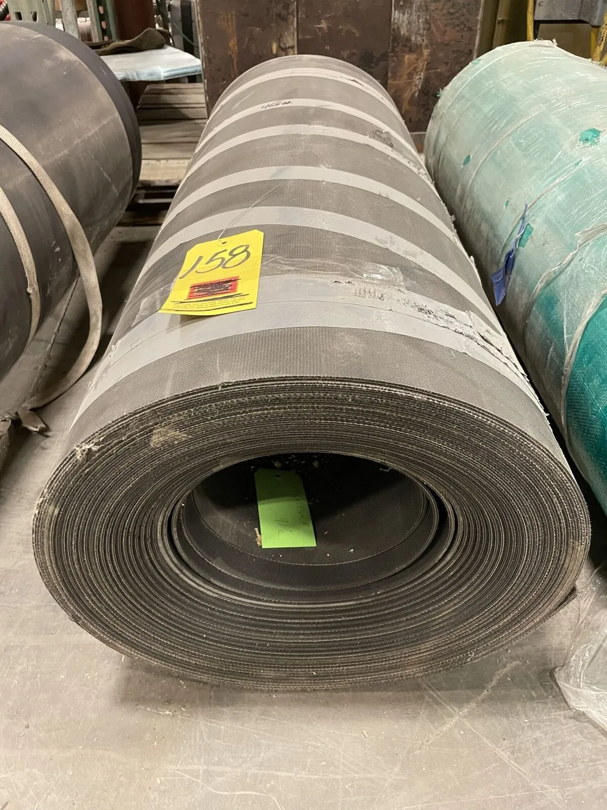 47.5″ 2 Ply PVC Rough Top Conveyor Belt 91′ X 4mm