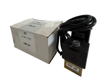 NEW OPTIMUM 2821 1/4" VALVE ELECTRIC CONDENSATE DRAIN 115V 1200PSI