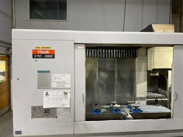 2005 MAZAK VTC-200C Vertical Machining Centers | Toolquip, Inc.