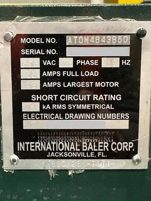 USED 2012 INTERNATIONAL BALER ATOM 4843-8-50-AT