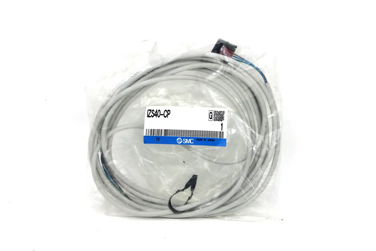 SMC IZS40-CP Power Supply Cable, Ionizer, 30+/-
