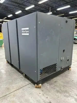 Used 2017 ATLAS COPCO GA132VSD Rotary Screw & Sliding Vane Air Compressors Georgia US | The Equipment Hub #1045572
