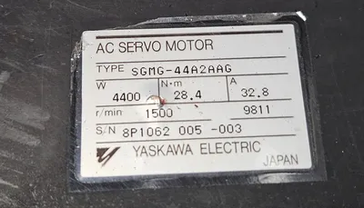 YASKAWA SGMG-44A2AAG Servo Motors | Great American Equipment Company (5)