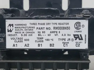 USED HAMMOND MANUFACTURING RM0008N50