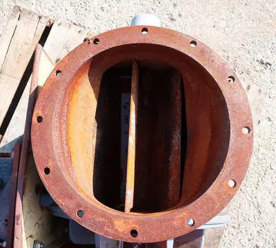 SPC8225  Valve 14" diameter CS Premier Pneumatics rotary airlock feeder