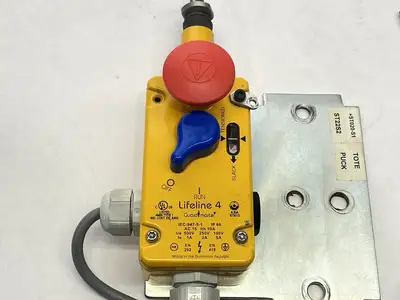Used Allen-Bradley Ser. E Guardmaster Lifeline 4 Cable Pull Switch Relays & Switches Michigan US | Maverick Industrial Sales #1401634