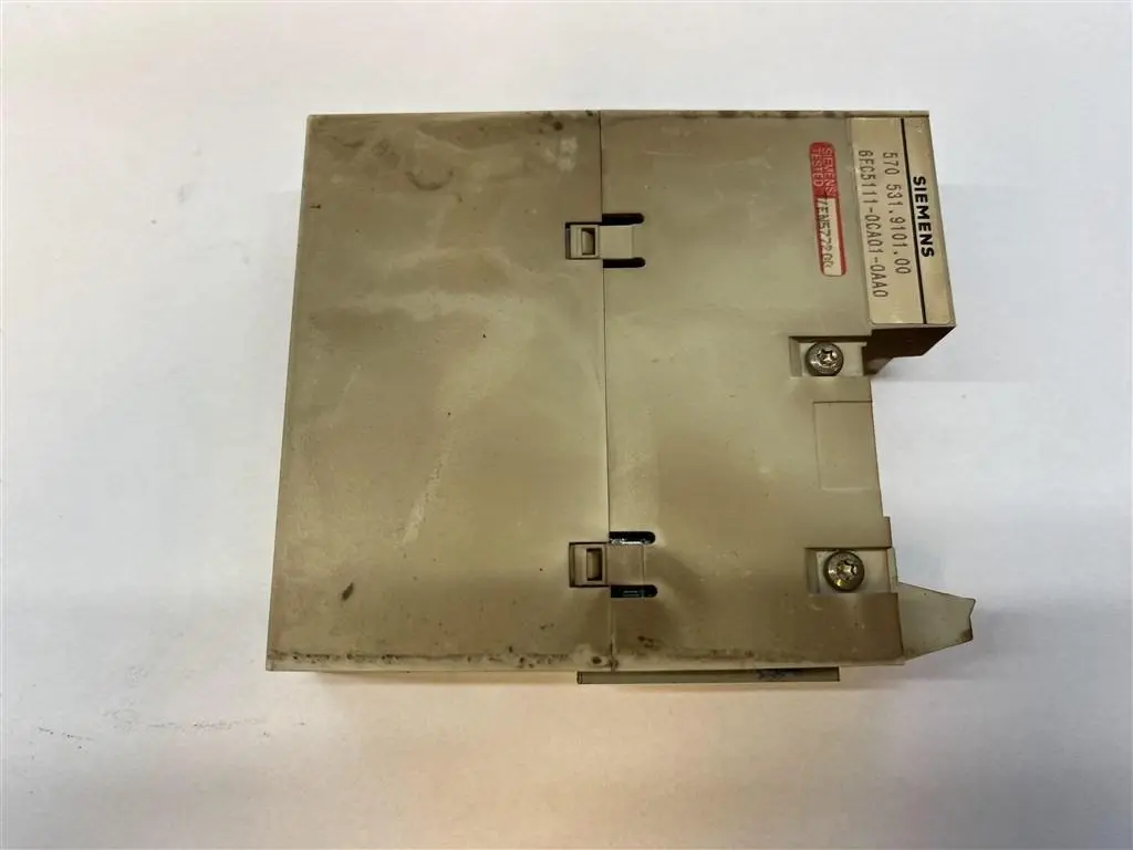 USED SIEMENS INPUT DRIVE 570 533 9101.01 6FC5111-0CA02-0AA0