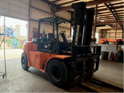 Used 2020 DOOSAN D80S Internal Combustion Forklifts: Pneumatic Tire Pennsylvania US | National Lift Equipment #1382248