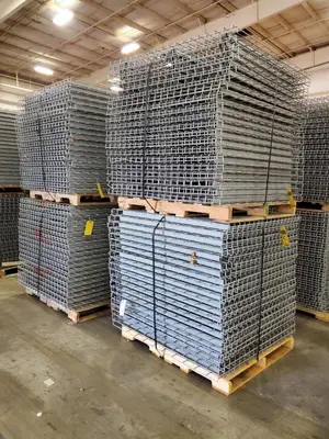 16' X 48" PALLET RACKING SYSTEM: STOCK #19476