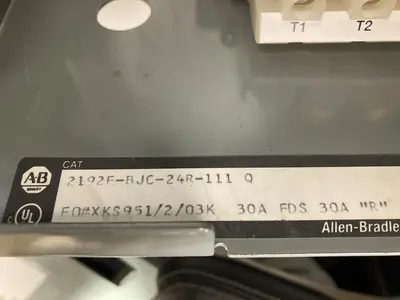 USED ALLEN-BRADLEY 2192F-BJC-24R-111 Q