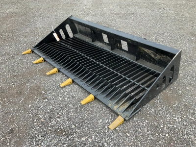 Used WOLVERINE TDB-11-84W ROCK BUCKET SKID STEER ATTACHMENT Rock Buckets Michigan US | Miedema Asset Management Group #1768775