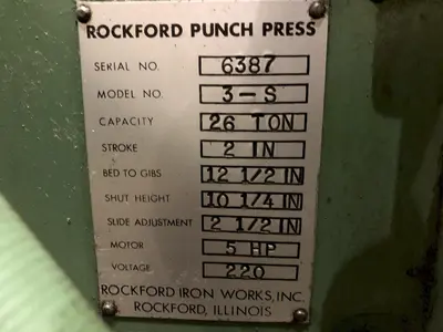 USED ROCKFORD 3-S