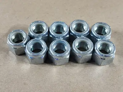 Retainer Nut Steel, Seacan, Model 250 (Pack of 9)
