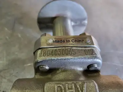 2018 3/4" Class 800 Gate Valve API 602