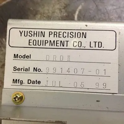 USED YUSHIN PRECISION EQUIPMENT DRDII