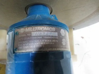 Milltronics XPS-10 Ultrasonic Transducer W/ 12" Flange Mount