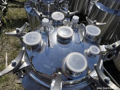 Industrial Stainless Steel Jacketed Freeze/Thaw Tank - Used