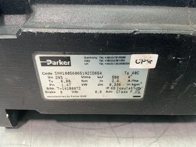 Used PARKER SMH10056065192IB654 Motors (misc) Ohio US | HGR 24 #1704968