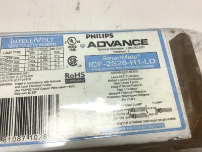 Philips Advance ICF-2S26-H1-LD Electronic Compact Fluorescent Ballast 120/277V