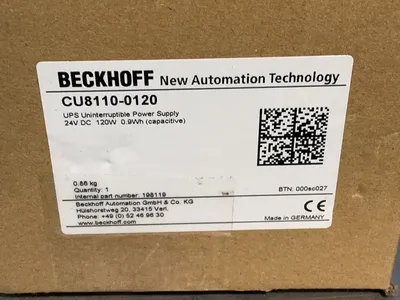 Used BECKHOFF CU81100120 Uninterruptible Power Supplies Ohio US | HGR 24 #1291902