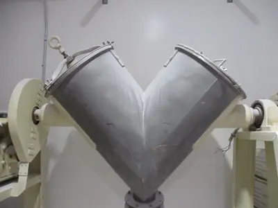 Stainless V-Blender Patterson Kelley Style