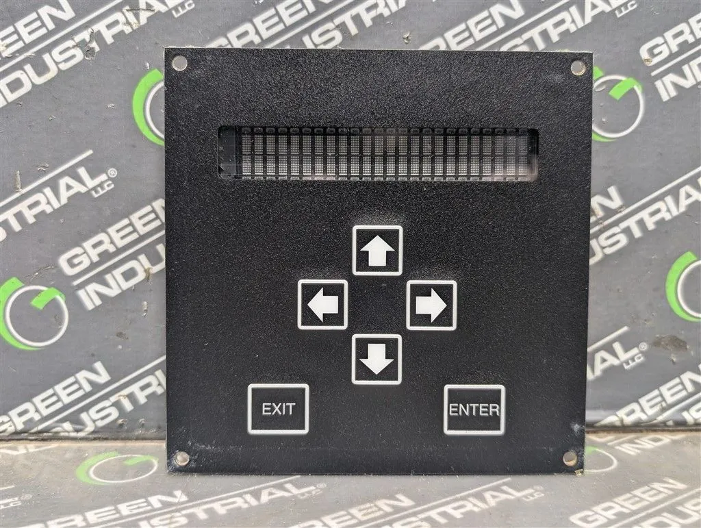 Beckwith 35-12-635(17607) Generator Protection Relay Keypad Interface Used