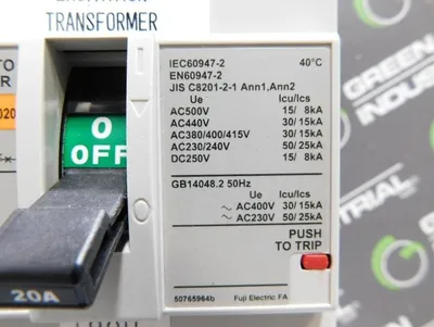 USED FUJI ELECTRIC BW125JAG-3P020