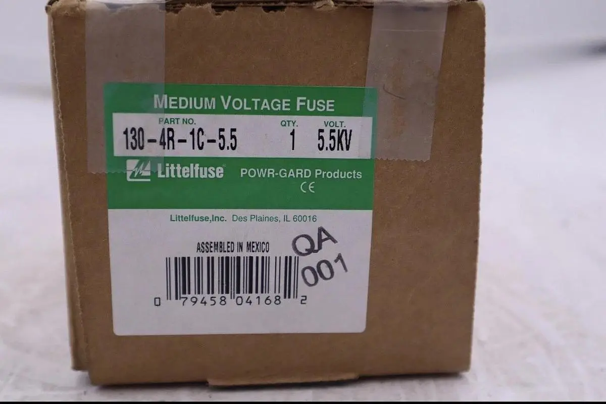 LITTELFUSE POWER-GARD 5.5KV FUSE 130-4R-1C-5.5W NEW IN BOX STOCK L-162