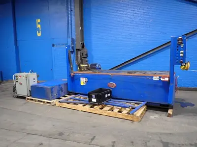 9 STAND YODER ROLLFORMER BASE WITH ELECTRICS / MAGNETEK GPD-515 DRIVE: STOCK #23428