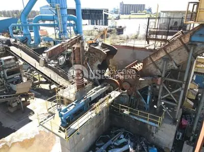 USED SVEDALA SHREDDER SYSTEM