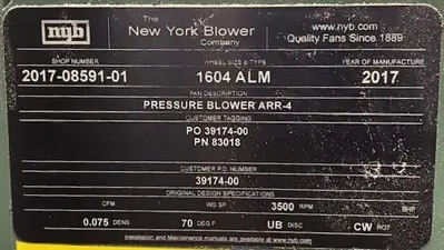 Dri-Aire HP4-X-500 Floor Mount Desiccant Dryer