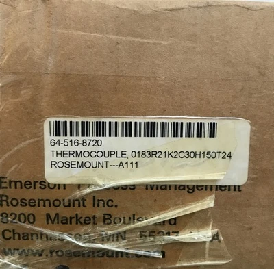NEW Rosemount 0183R21K2C30H150T24