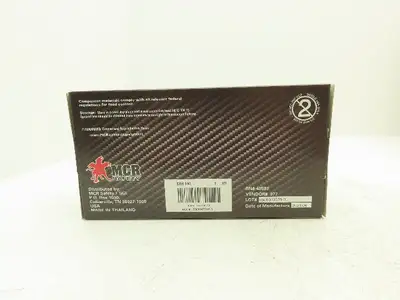 MCR Nitrishield Stealth Medium Black Nitrile Gloves 4 Mil 100ct Lot of 10