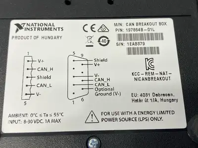 USED NATIONAL INSTRUMENTS 197864B-01L