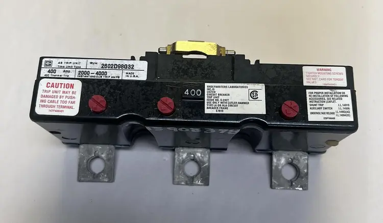 Used CUTLER-HAMMER 2602D98G32 Miscellaneous Equipment (Electrical & Power) Ohio US | Surplus Asset Holdings #1209598