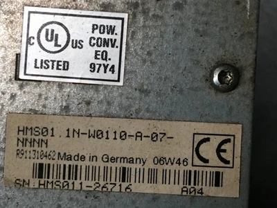 USED REXTROTH HMS01.1N-W0110 (5)-