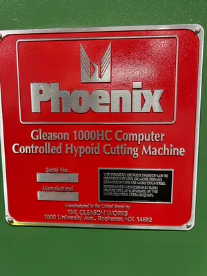 USED 1996 GLEASON PHOENIX 1000HC