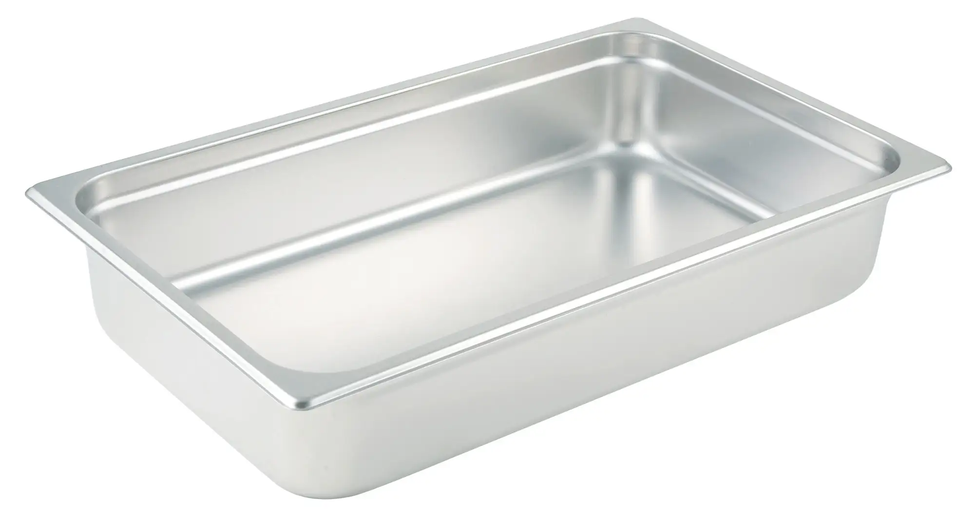 Anti-jam Steam Pan, Full-size, 4", 24 Ga S/S (6 Each)