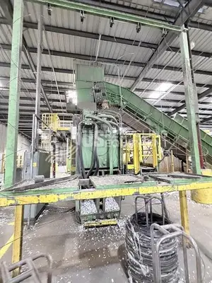 Used 2003 BOLLEGRAAF HBC-140 HORIZONTAL AUTO TIE BALER Balers Texas US | US Recycling Equipment #1418408