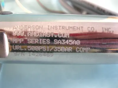 Used Anderson MPPSA345A0 Sensors New Hampshire US | Bitter End Trading #1452795