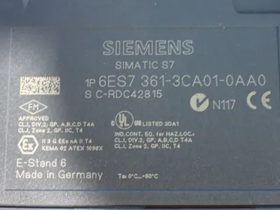 Used SIEMENS 6ES7 3613CA010AA0 PLC Expansion Units Ohio US | HGR 24 #1129883