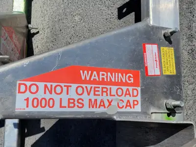 Used 2007 SPIDER SC1000 Hoists (All Types) British Columbia CA | Lenmark #277270