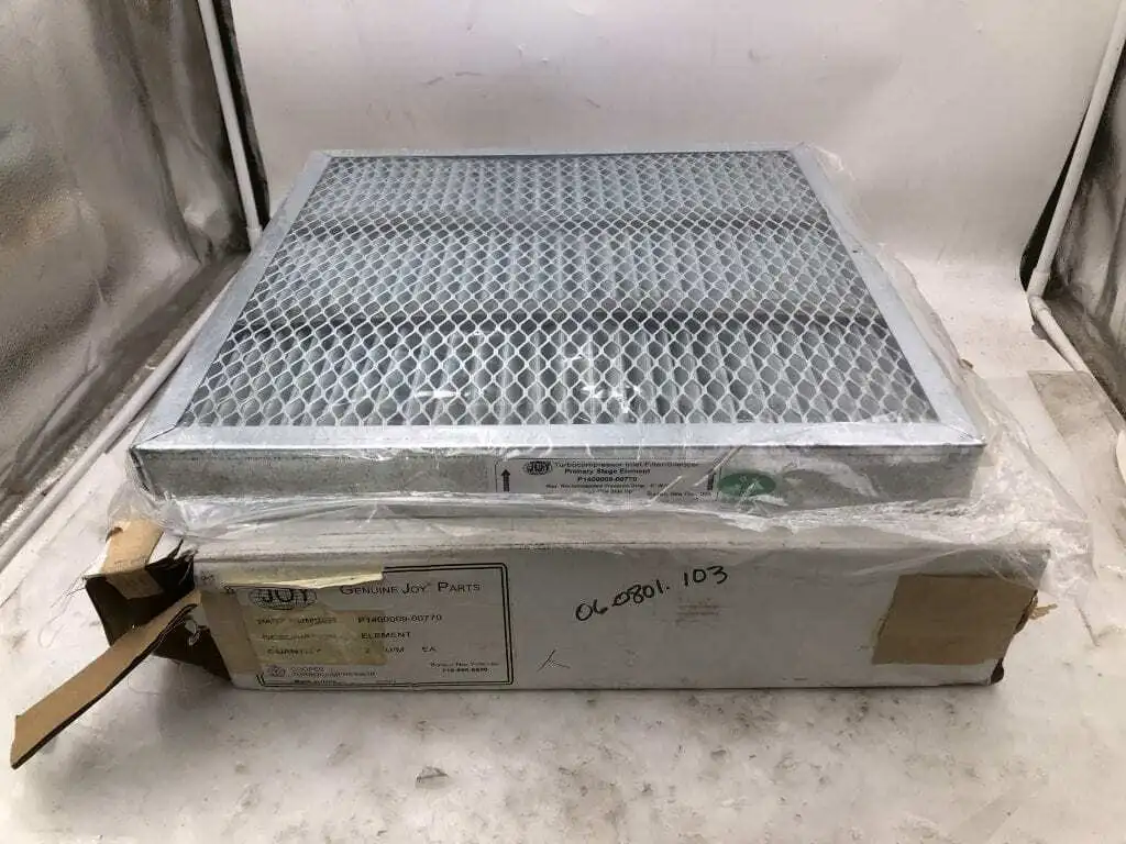 Joy P1400009-00770 Air Intake Turbo Compressor Filter/Silencer 4″ W.C. -NIB of 2