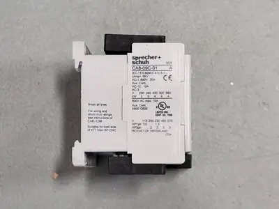 USED SPRECHER + SCHUH CAU8-09C-02